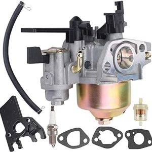 Harbor Freight 212cc Carburetor Replacement for Predator 212cc R210 6.5HP 7HP OHV Horizontal Engine - Includes Spark Plu